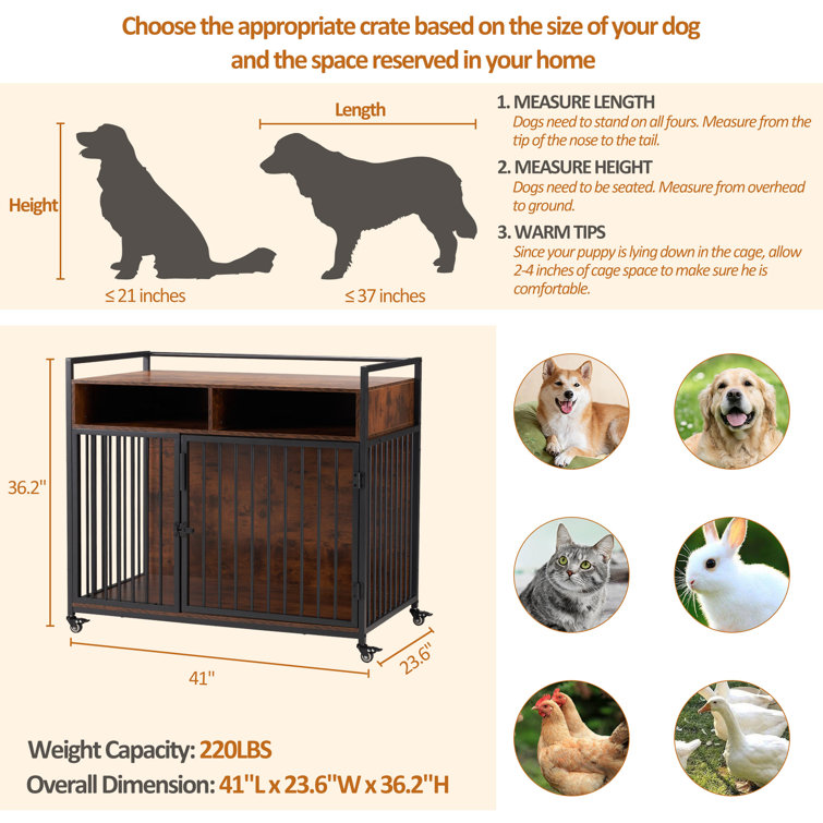 Small online kennel size